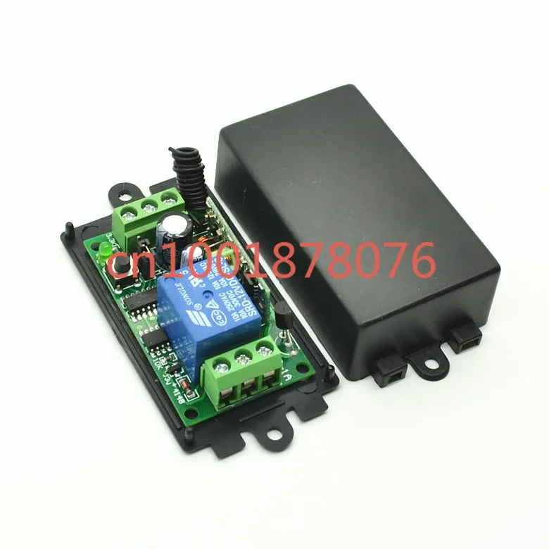Новый DC 9V 12V 24V 1 CH 1CH RF беспроводной переключатель системы дистанционного