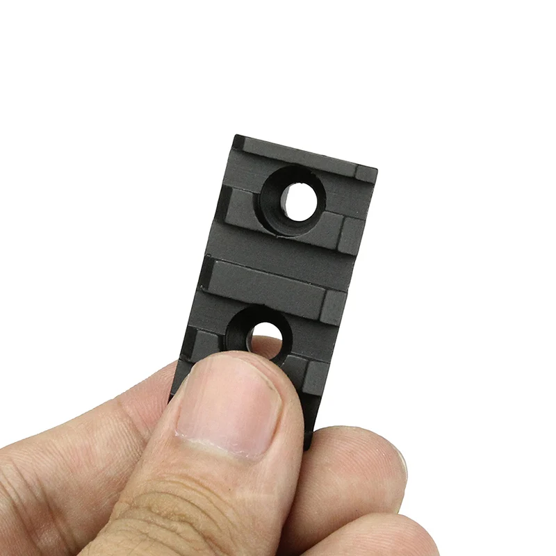 Quick Release QD тактический Алюминиевый Сплав 4 Слоты 15 мм Железнодорожных база Picatinny