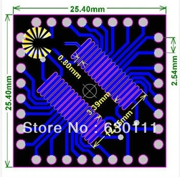 Бесплатная доставка 100 шт PFQP32 LQFP32 TQFP32 QFP32 SOP32 SSOP32 отложным воротником DIP32 0 8 мм IC