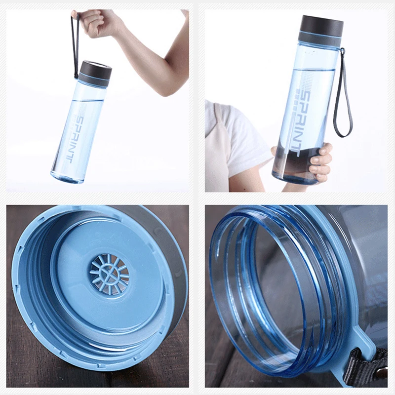 

TUUTH Sport Water Bottles 630 800 1000ML Shaker Bottle Outdoor Travel Portable Leakproof Drink Bottle