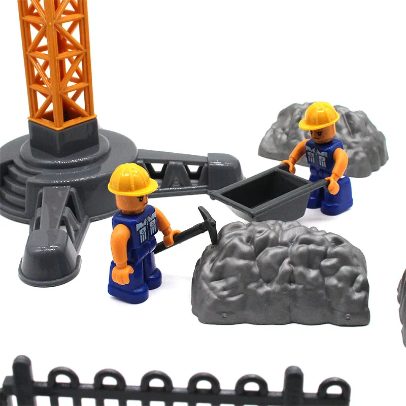 Crane Engineering серия различные аксессуары развивают мозги, чтобы сочетать модели, которые вы хотите, детские игрушки подарок для детей