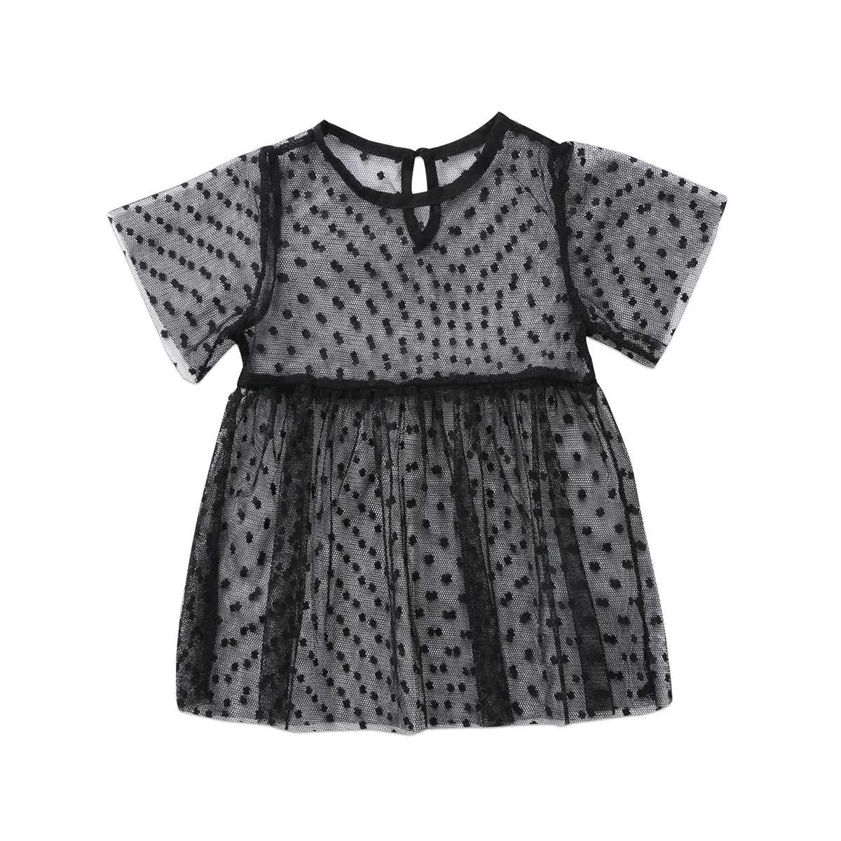 Платье принцессы для маленьких девочек вечерние платья-пачки в горошек на