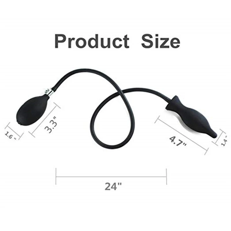 Надувной анальный расширитель Анальный для душа надувная силиконовая Анальная