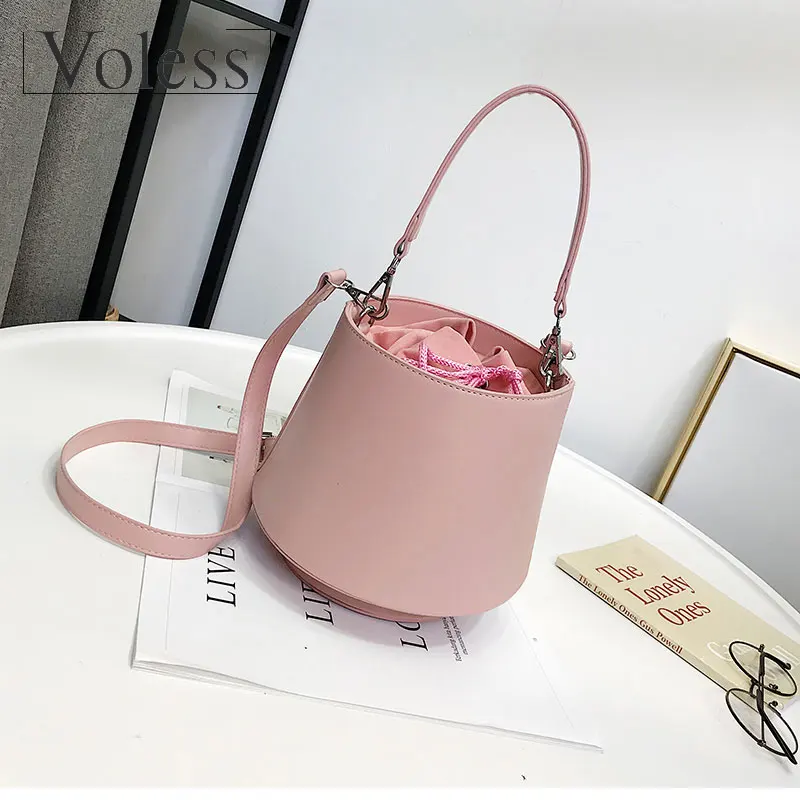 2019 Новое поступление сумка-мешок от известного бренда женская сумка через плечо