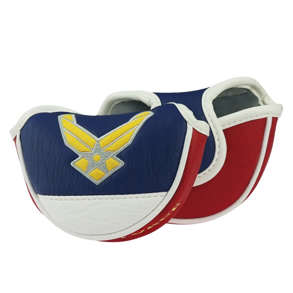 Craftsman Golf Putter Cover Mallet U.S. AIR FORCE Mini Magnet Closure PU Leather | Спорт и развлечения