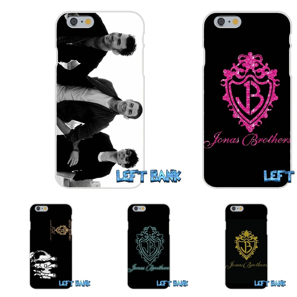 Мягкий силиконовый прозрачный чехол из ТПУ для iPhone 4 4S 5 5S 5C SE 6 6S 7 Plus Jonas Brothers|case