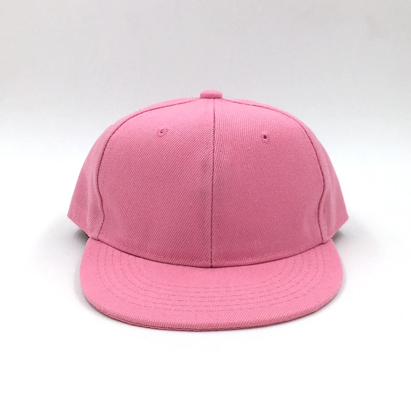 Kids Blank Snapback Solid Baseball Caps For Boys Adjustable Summer Hip-Hop Bone Colorful Boy Girl Flat Hats Masculino | Спорт и