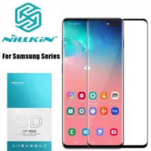 sFor Samsung Galaxy S10 Plus S10E Nillkin 3D CP+ Max Full Cover Tempered Glass Screen Protector for Samsung S9 S8 Plus Glass
