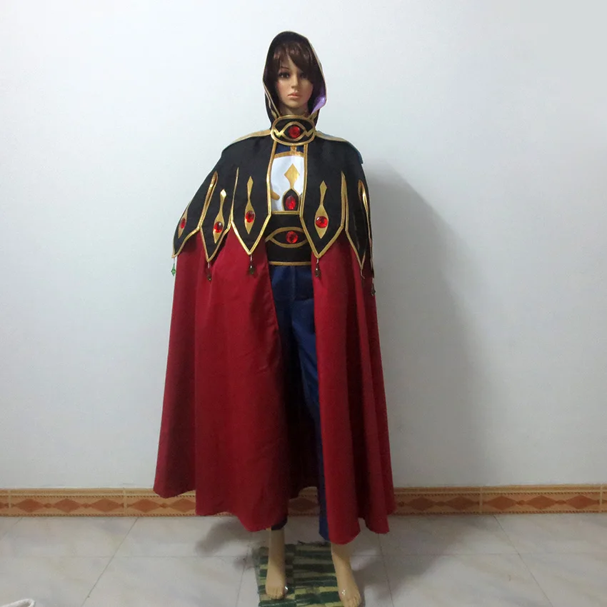 Костюм для косплея рыцарь из семи R2 Code Geass Мужской плащ смокинг на Хэллоуин |