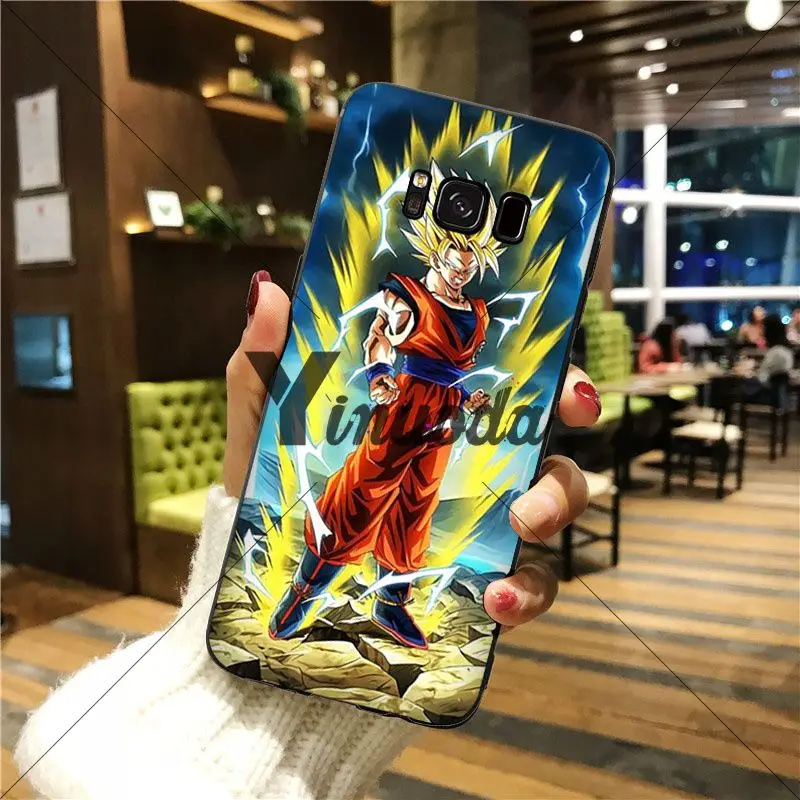 Чехол Yinuoda Dragon Ball goku DragonBall для GALAXY s5 s6 edge s7 s8 plus s9 хит продаж | Мобильные телефоны и