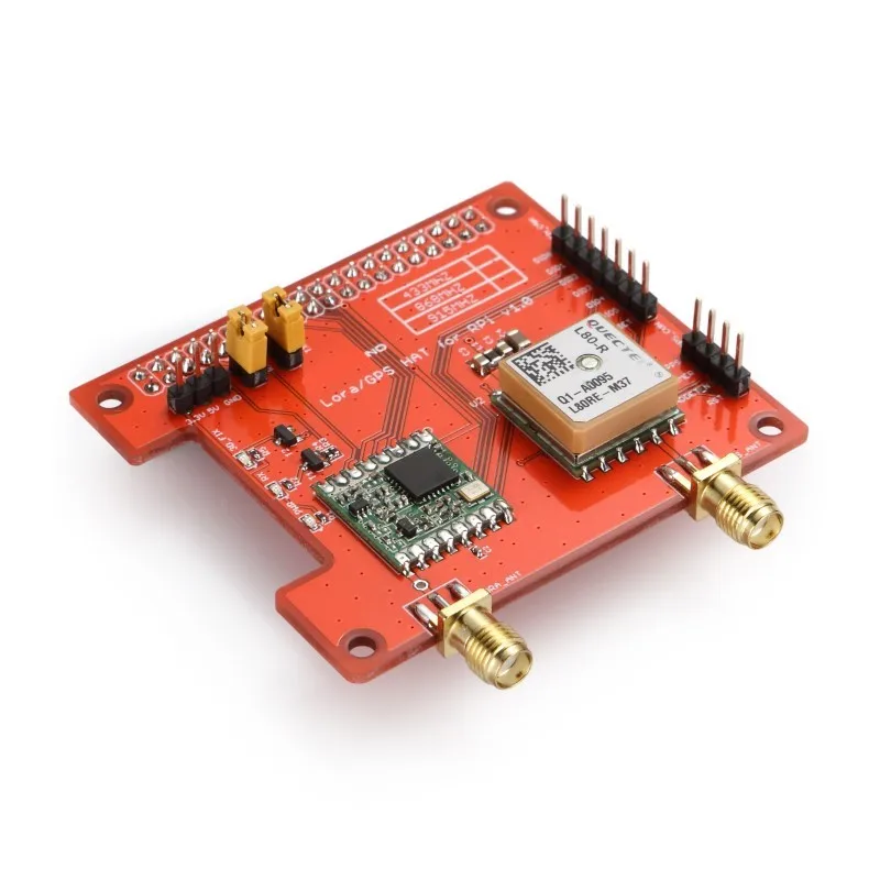 LorGPS HAT V1.4 версия Lora/GPS_HAT это модуль затрат для LoRaWan и GPS еэс с Raspberry Pi|Интегральные