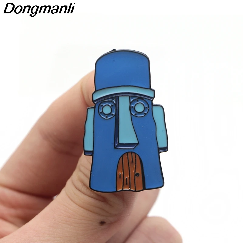 P3309 Dongmanli аниме милые эмалированные булавки и броши для женщин и мужчин нагрудные булавки рюкзак сумки значок дети подарки ювелирные изделия