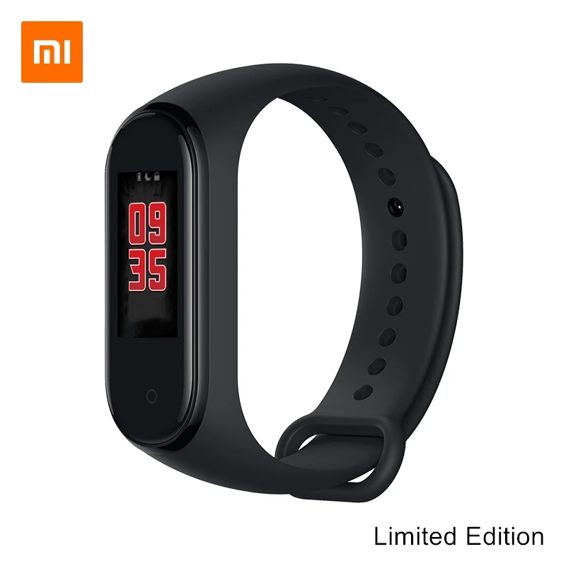 Limited Edition Xiaomi mi смарт-браслет 4, NFC и ограниченная серия, 0,95 дюймовый экран, 5 АТМ, водонепроницаемый датчик сердечного ритма, mi Band, браслет mi Fit - Цвет: Limited Edition