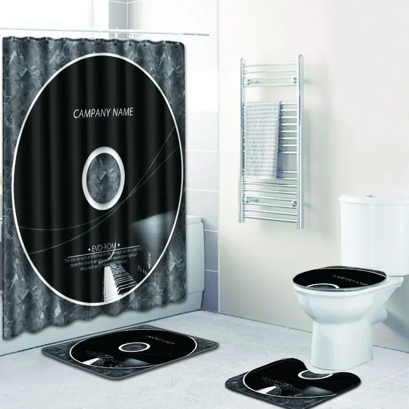 Бесплатная доставка 4 шт. коврики для ванной комнаты бега по Льву | Дом и сад