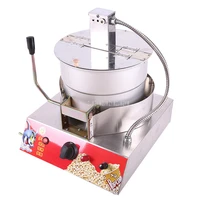 29cm single pot electric automatic stirring popcorn single pot gas heating popcorn machine commercial popcorn machine maker