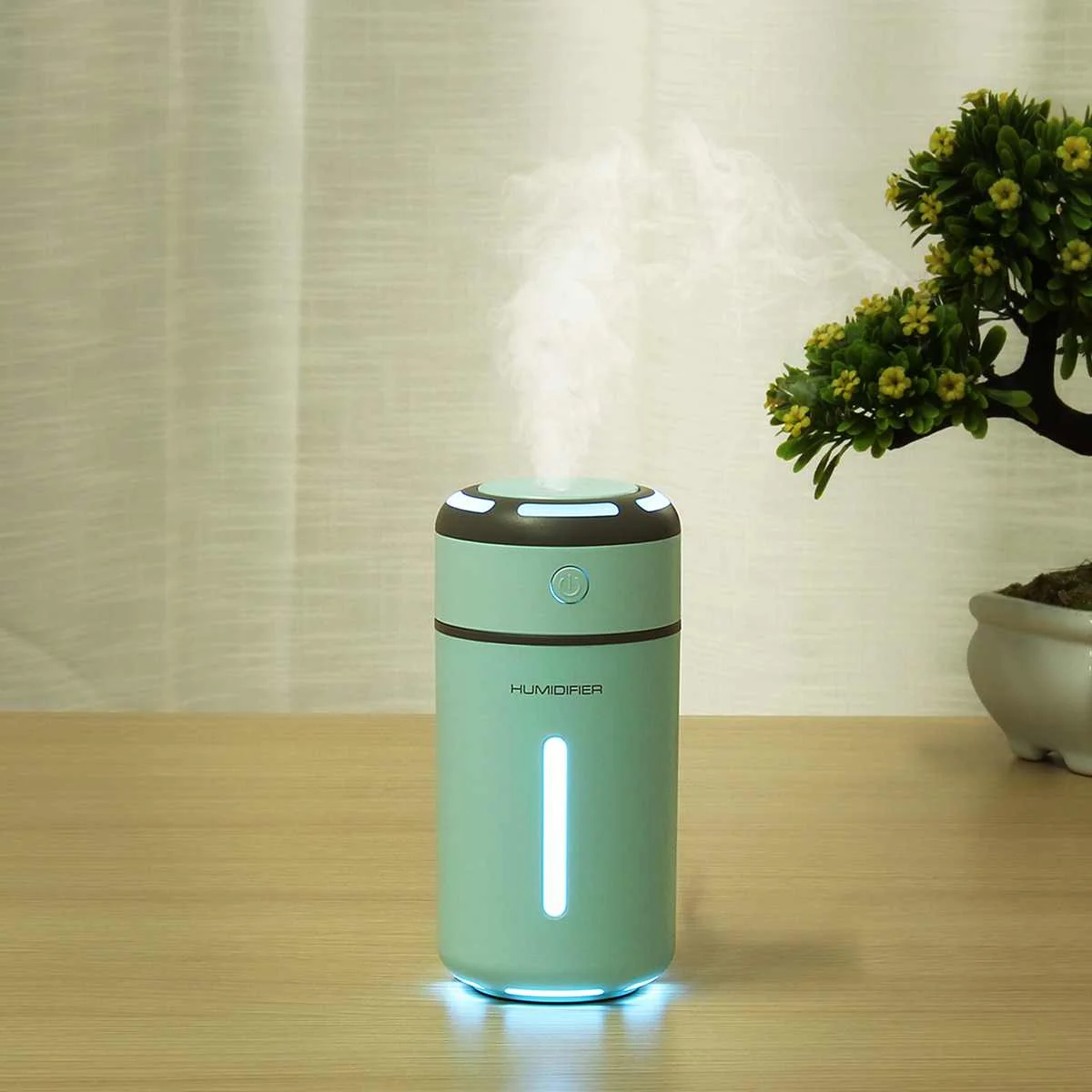 Мини Автомобильный увлажнитель воздуха USB Fogger светодиодный Очиститель Ароматерапия эфирное масло диффузор автомобильный освежитель воздуха Красочный ночник