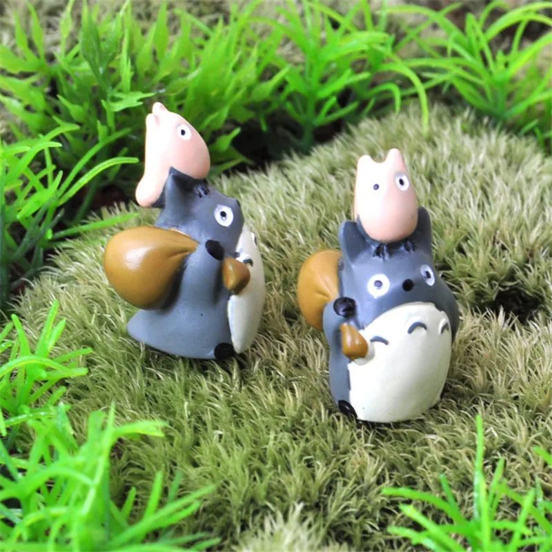 Мой сосед Тоторо Jicha задние Сумки Фигурки игрушки Hayao Miyazaki ПВХ японского аниме