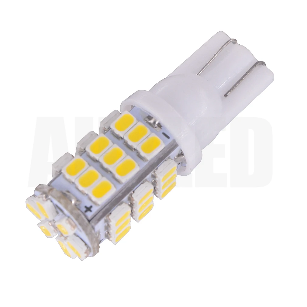 Тёплый белый 10 шт. T10 1206 42 автомобильный светодиод smd лампы 42smd DC12V автомобиля клиновидные боковые габаритные огни Сигналы поворота лампы 194 927 161 168 W5W - Испускаемый цвет: Тёплый белый