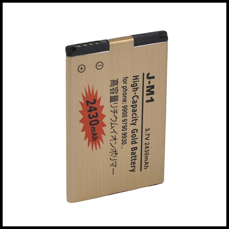2 шт./лот аккумулятор большой емкости Golden bateria JM1 ДЛЯ Blackberry Bold Touch 9380 9850 9860 9790 9930