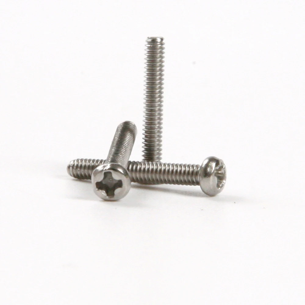 Оптовая продажа 300 шт./компл. Нержавеющая сталь M2 винтов Phillips круглый винты * 6 мм 8
