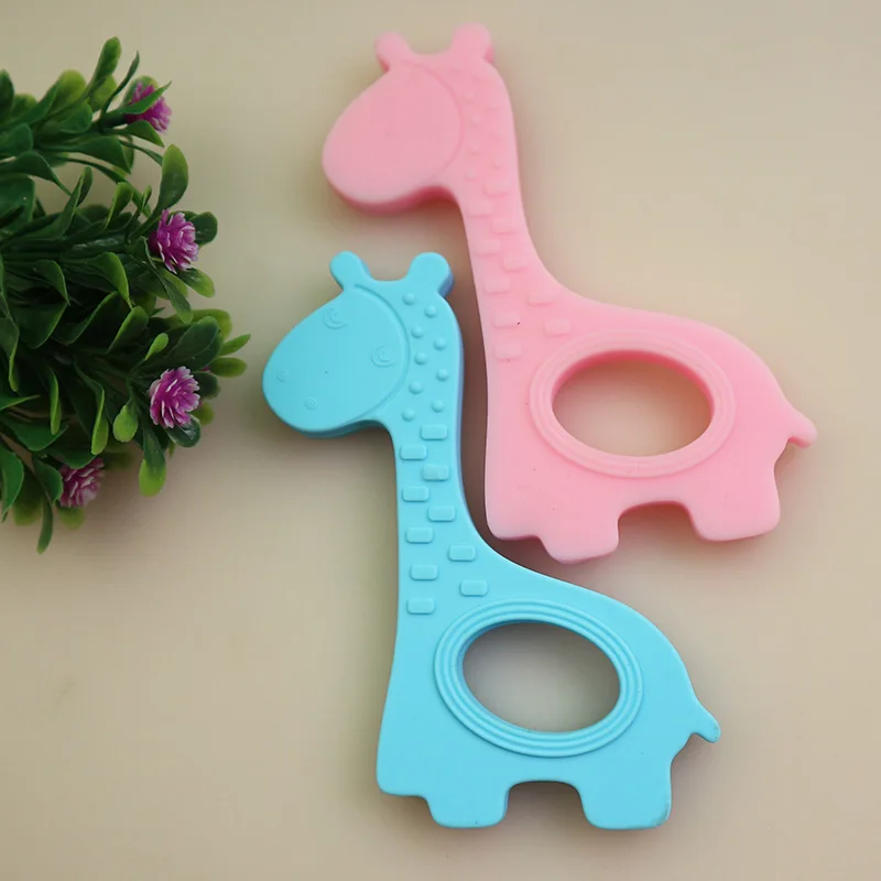 Новинка Детские Прорезыватели для зубов силиконовая игрушка укуса погремушки