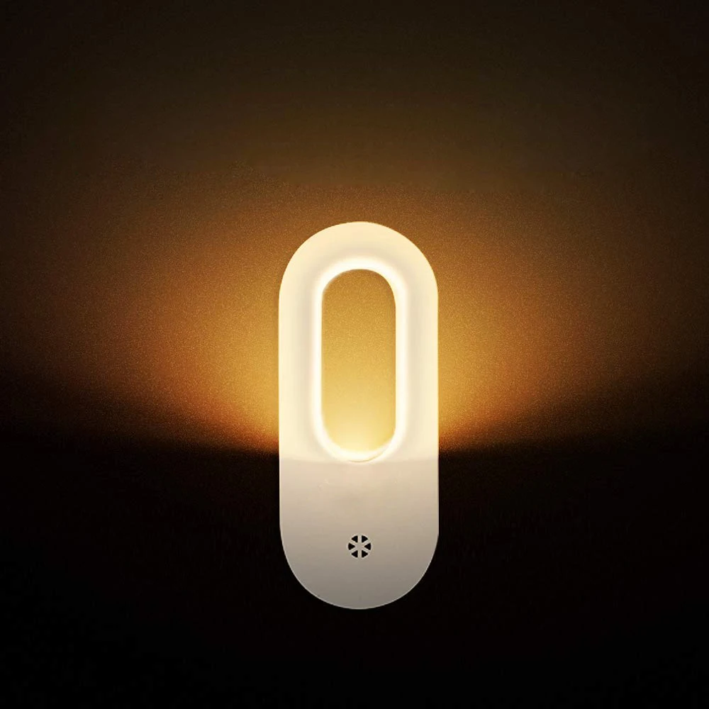 Светильник с датчиком управления и вилкой для ЕС США Ночной светильник аварийный