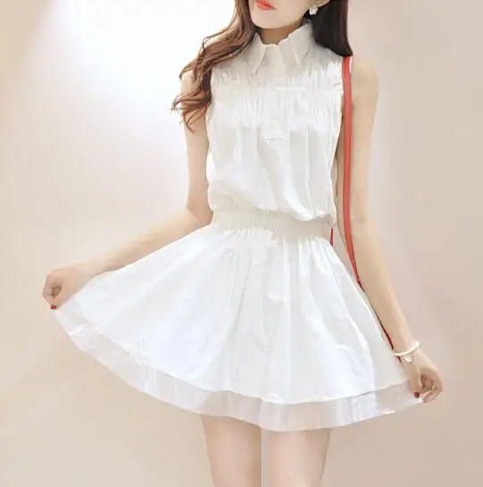 2017 Горячая распродажа Новое модное женское платье Летнее шифоновое милое