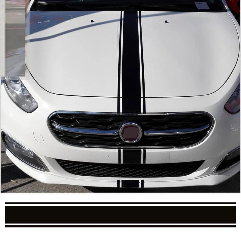150 см KK Автомобильная наклейка на голову для Fiat Abarth 500 grande punto bravo doblo panda