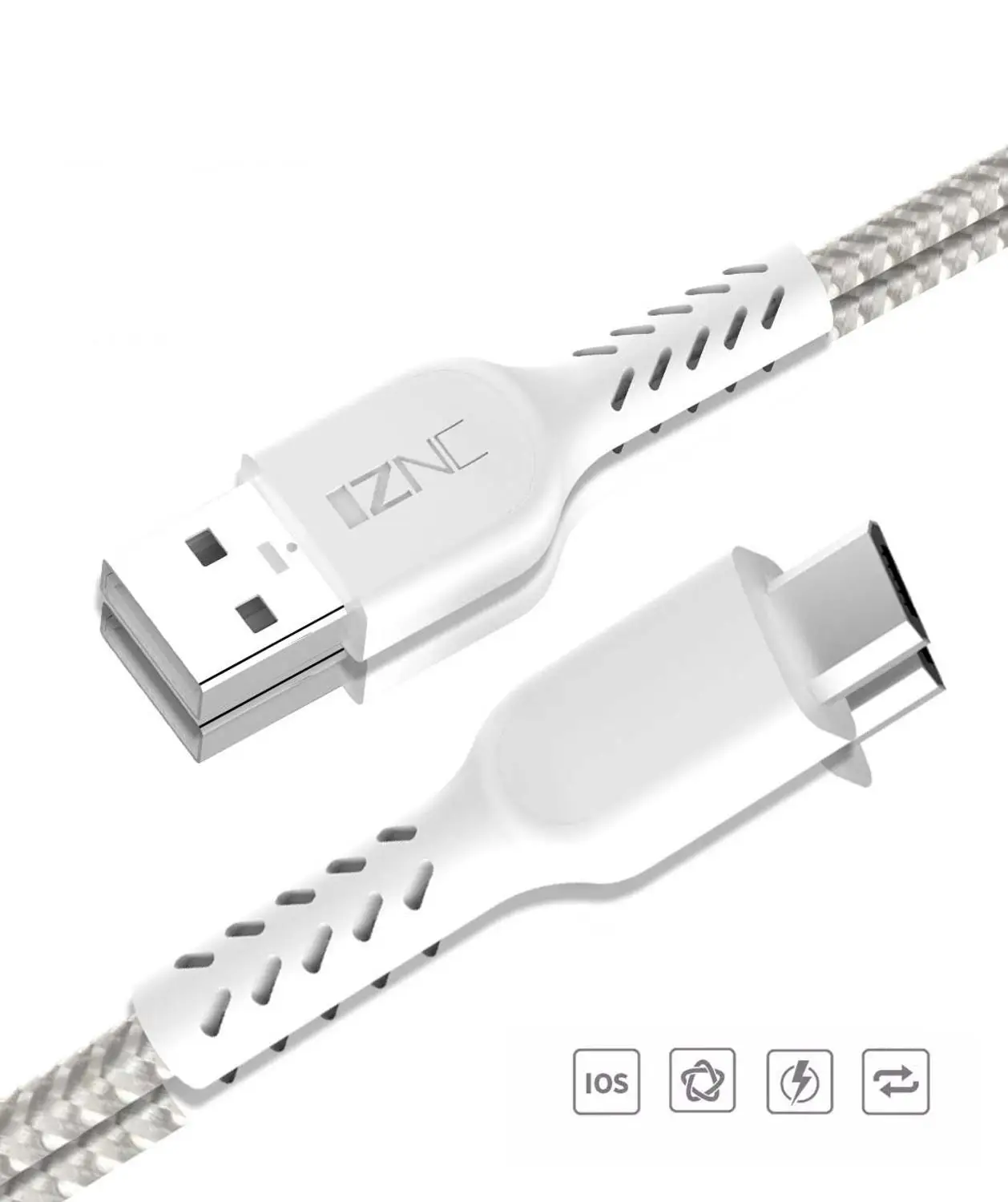 1 м кабель Micro USB для быстрой зарядки Android usb type C huawei samsung S9 iPhone 6 S 7 8 Plus X 10 XR XS|Кабели