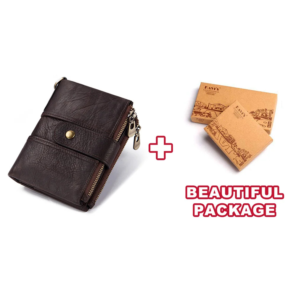 Coffee M BOX KAVIS, красный,, натуральная кожа, женский кошелек, для монет, на застежке, Portomonee, клатч, сумка для денег, Женский держатель для карт, длинный, качественный - Цвет: Coffee M BOX