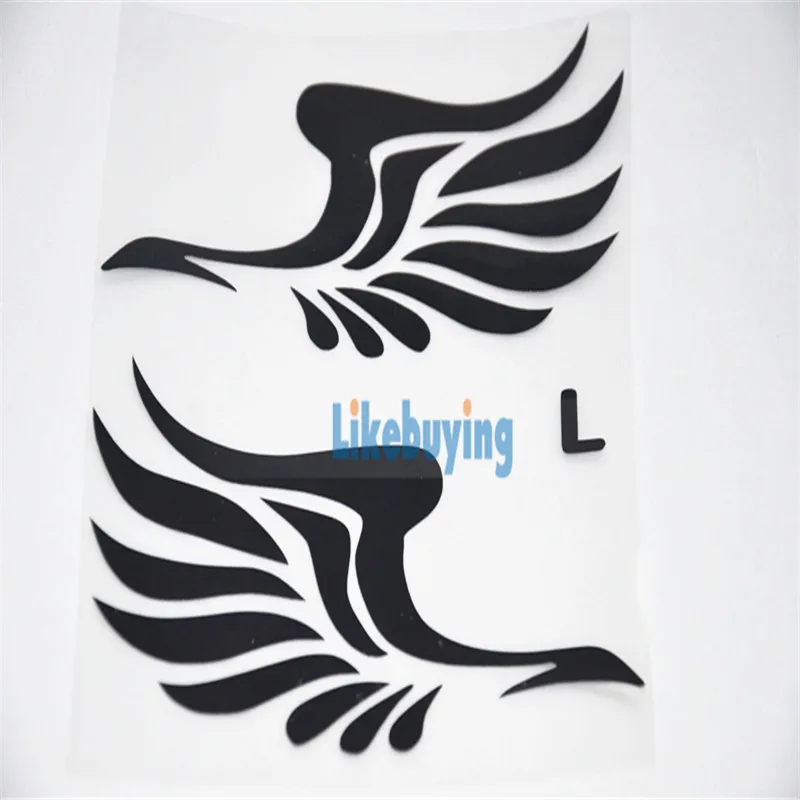 Бесплатная доставка! 1 пара автомобильный Стайлинг крылья ангела автомобильные