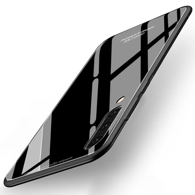 Чехол KEYSION для Samsung Galaxy A50 роскошный мягкий силиконовый чехол из закаленного