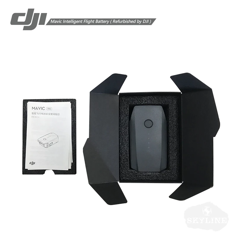 Интеллектуальная летная батарея DJI Mavic Pro Новая/Отремонтированная DJI Max 27-мин время полета 3830 мАч для дрона Mavic Pro