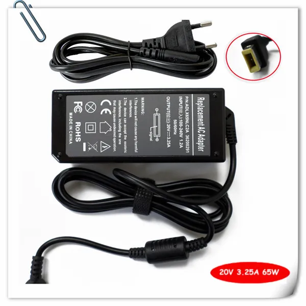 Адаптер переменного тока зарядное устройство для Lenovo IdeaPad ADLX65NCC3A ADLX65NDC3A ADLX65NLC2A
