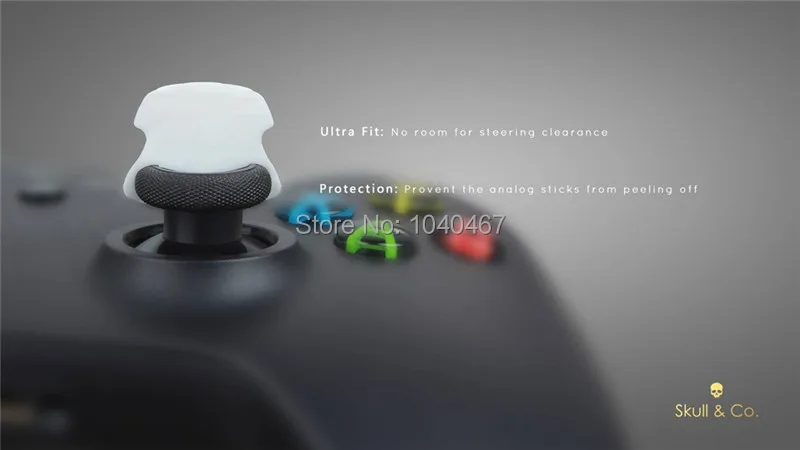 Силиконовые аналоговые ручки для большого пальца крышки для Xbox One контроллер Skull& Co. Чехол FPS Master Thumb для геймпада Xbox One