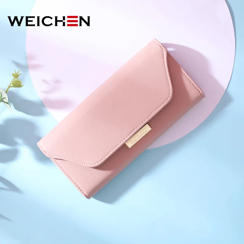 WEICHEN Сумочка 2019 новый браслет длинный клатч кошелек женский держатель карты