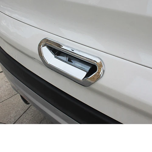 Silver Автомобиль задней двери ручки чаши Крышка Стикеры внешние аксессуары для украшения автомобиля-Стайлинг для Ford Kuga Escape 2013 - Цвет: Silver