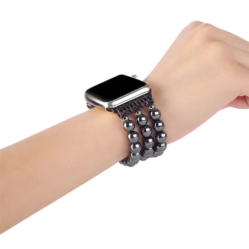 Ремешок для Apple Watch 38 мм 42 3 2 1 Для Женщин Смотреть Band Дамская мода люкс Агат браслет