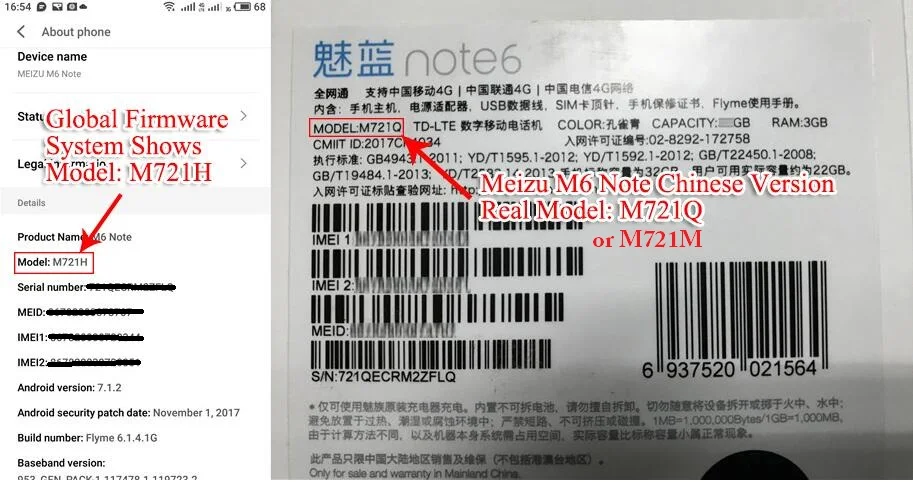 Meizu M6 примечание 6, Всемирная Версия прошивки, 3 Гб Оперативная память 32GB Встроенная память 4 аппарат не привязан к оператору сотовой связи Snapdragon 625 Octa Core 5," FHD bluetooth сотовый телефон металлический корпус