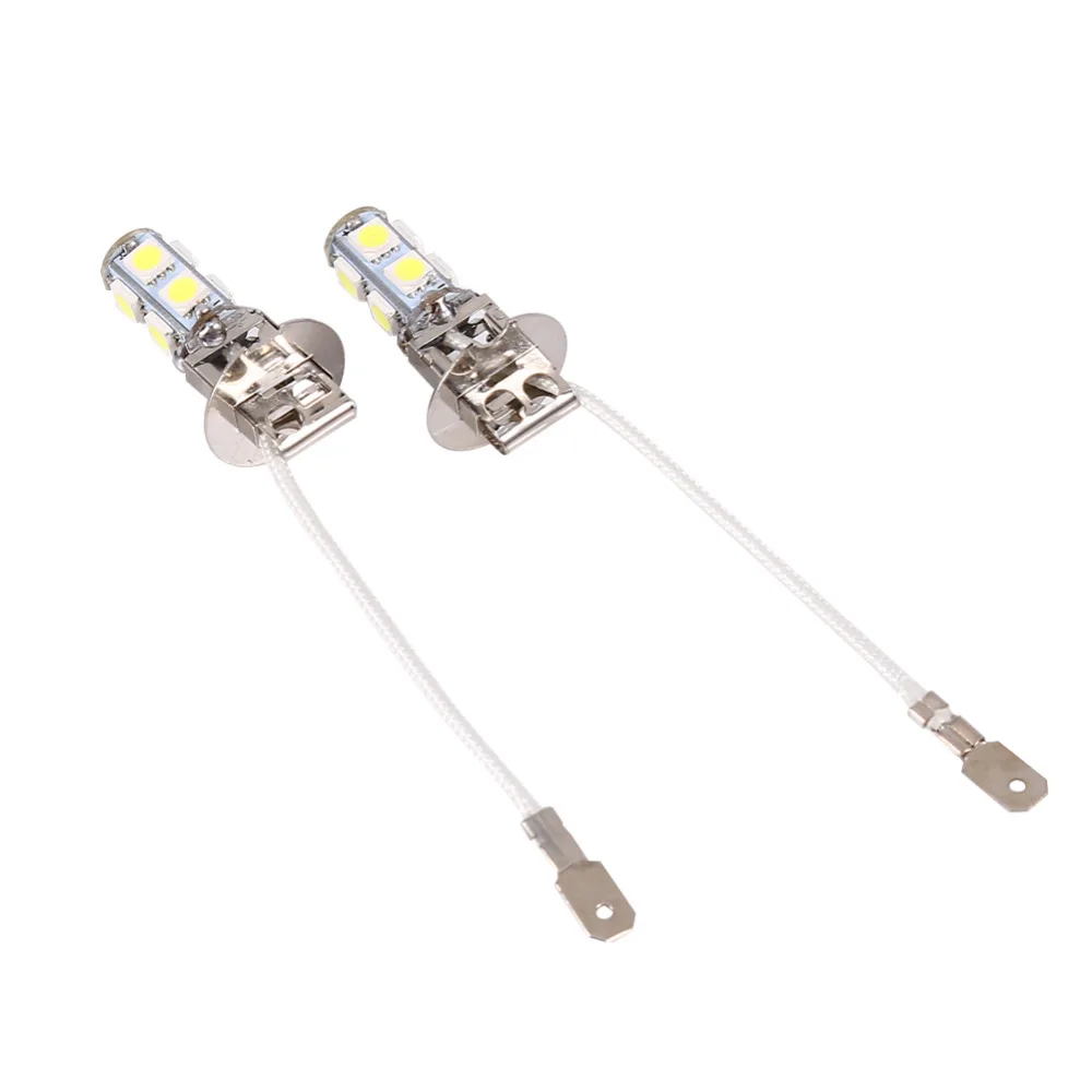 1 пара H3 5050 9 SMD СВЕТОДИОДНЫЙ Автомобильный противотуманный светильник DC12V