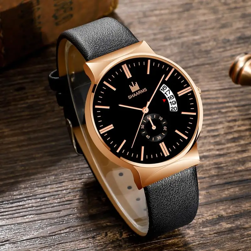 Новые модные роскошные спортивные с датой часы для Для мужчин Элитный бренд