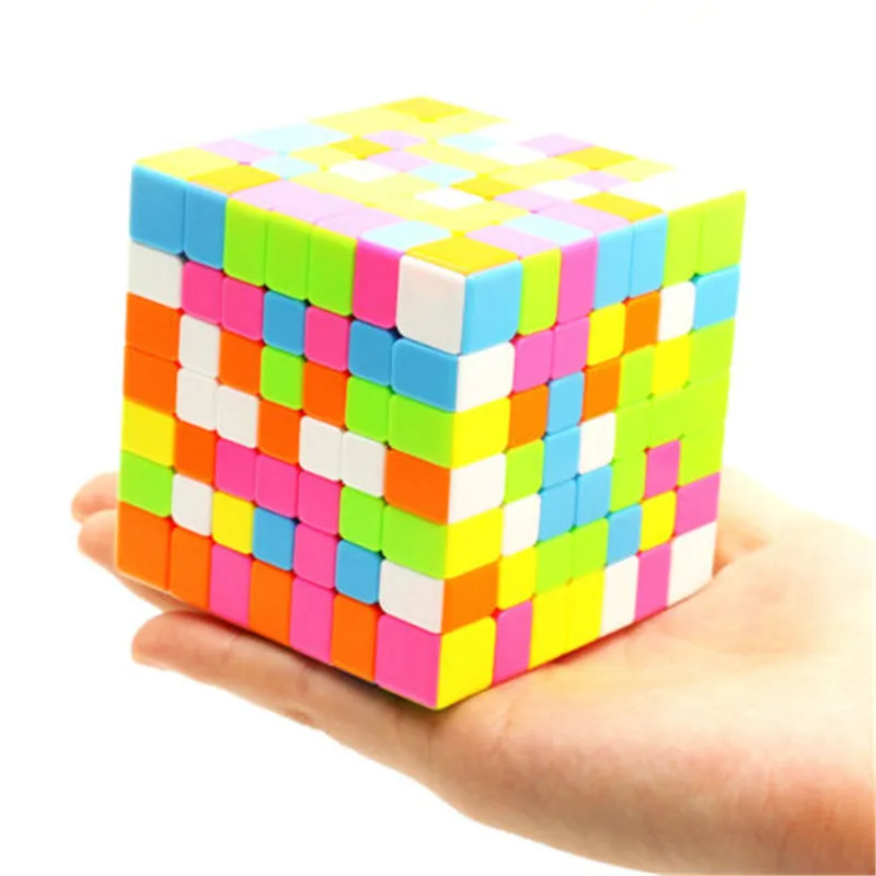 Z-Cube облако 7x7x7 Скорость Magic куб головоломка разведки игрушки Мульти-Цвет | Игрушки
