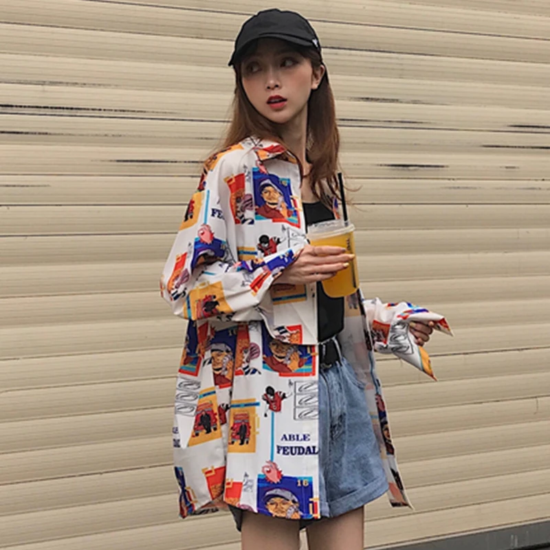 2019 Новое поступление женской одежды летняя Корейская версия Ulzzang свободная
