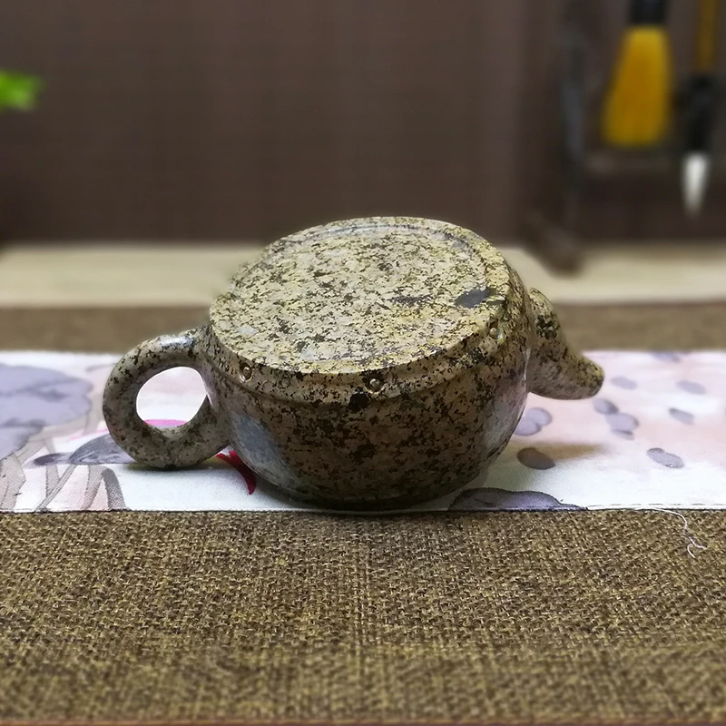 150cc натуральный медицинский каменный чайный горшок китайский набор кунг фу