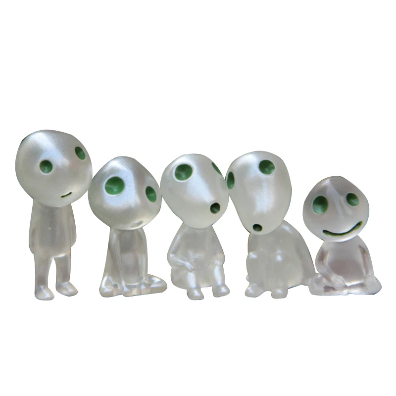 5 шт./компл. забавная светящаяся игрушка с изображением дерева мультяшная