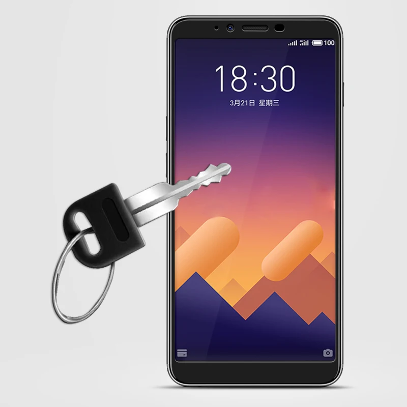 3D закаленное стекло для Meizu E3 полное покрытие 9H защитная пленка Взрывозащищенная