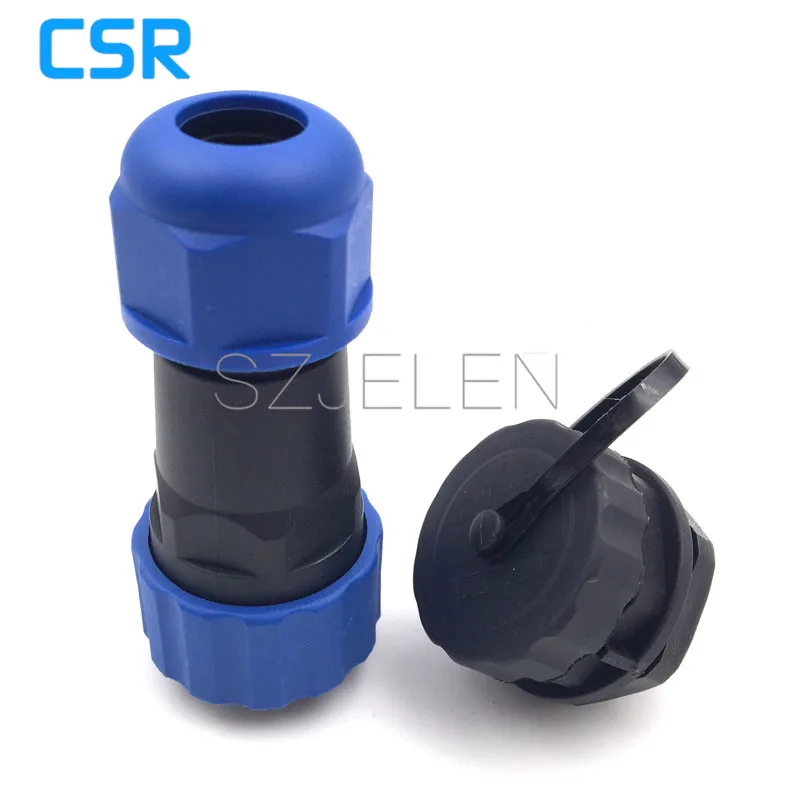 SD20TP ZM 2 контактный водонепроницаемый разъем IP68 светодиодный кабеля питания