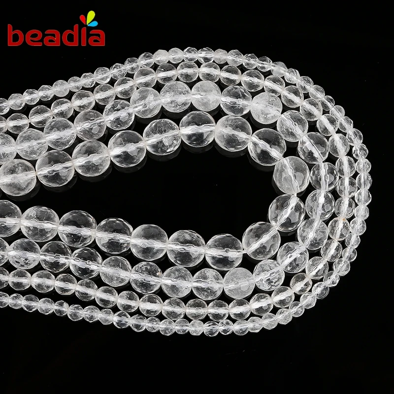 Лидер продаж белые кристаллические полосатые натуральные бусины диаметром 4/6/8/10