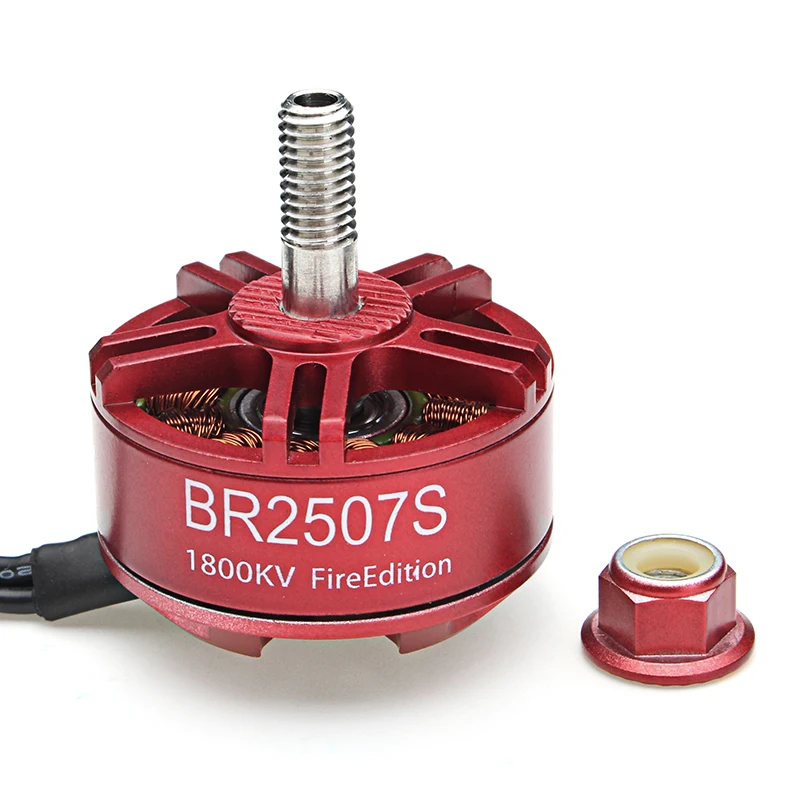 Бесщеточный двигатель Racerstar 2507 BR2507S Fire Edition 1800KV 2400KV 2700KV 3 6S для радиоуправляемой