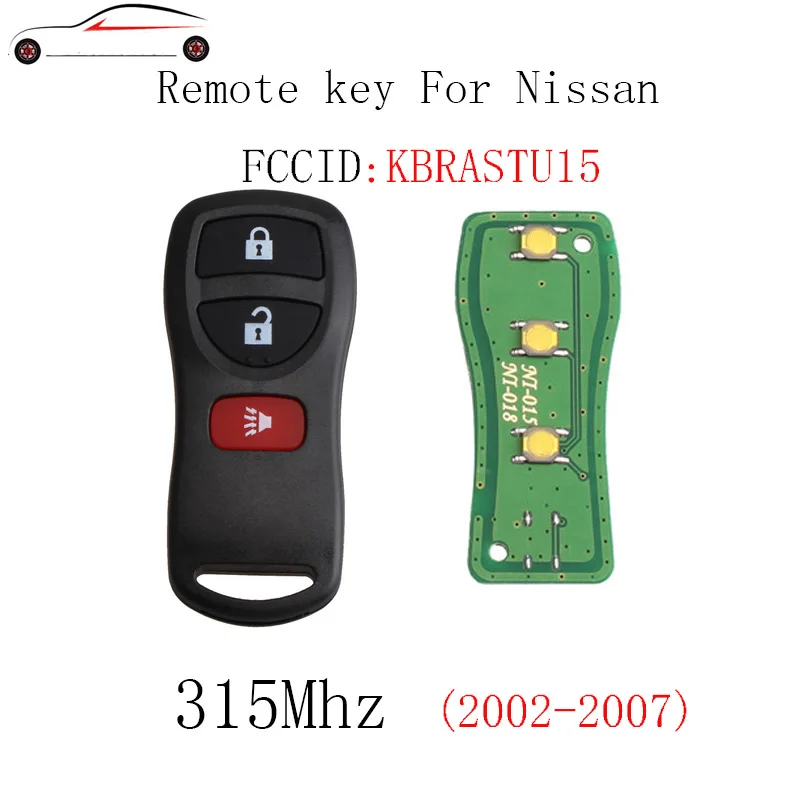 GORBIN 315 МГц дистанционный ключ для Nissan Armada Frontier Murano Pathfinder Quest Titan Xterra 2002 2003 2004 2005 2006 2007 ключи